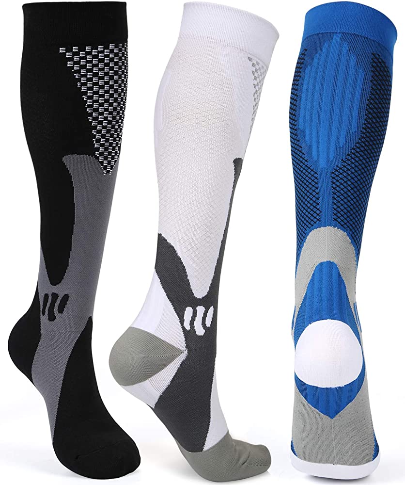 Graduated Compression Socks for Travel & Long Flights